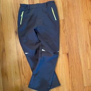 Boys size 14 fleece lined outdoor hiking pants.